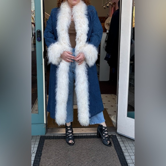 Vintage Denim Penny Lane/Afghan coat